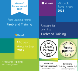 Årets Microsoft Learning Partner 2013 - Firebrand Training